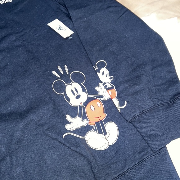 Disney UNISEX  Mickey Mouse Expressions Pullover Sweatshirt for Adults - Picture 7 of 15